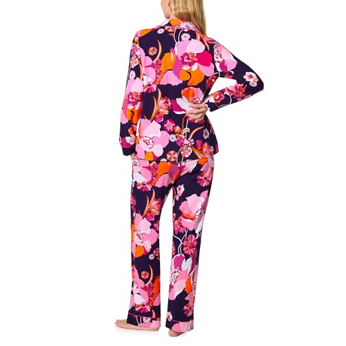 BedHead PJs Women's X Trina Turk Long Sleeve Classic Stretch Jersey Pj Set3