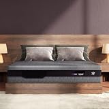 12 Inch Hybrid Cooling Gel Memory Foam Twin Mattress – Firm Support with Latex & Honeycomb Pocket Springs for Pressure Relief, PCM Cool Technology