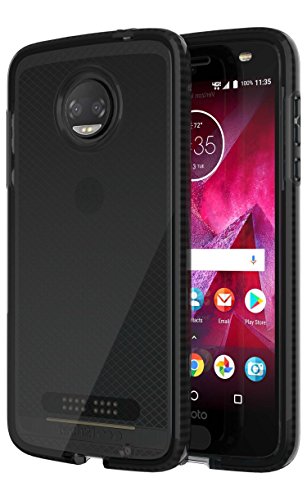 tech21 Evo Check Case for Moto Z2 Force - Smokey/Black