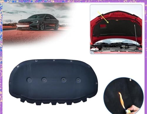 Coussin isolant capot moteur pour VW Jetta A7 et Vento MK7 2019-2025 - 5