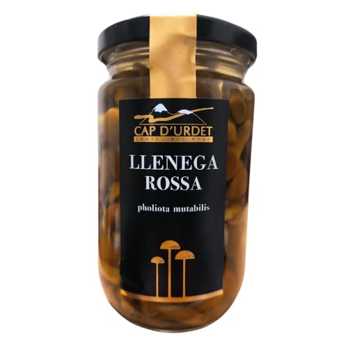Setas y Hongos, Llanega Roja 300 Gr | Cap d'Urdet - Bote de Cristal, Sabor Suave y Dulce, Ideal para Guisos, Arroces y Salteados, Textura Tierna y Carnosa, 100% Natural y Tradicional