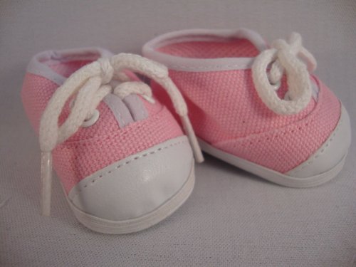 Pair Of Pink Tennis Shoes For The 18 Inch Doll #TOP5