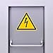 Zone-Stickers Autocollant Panneau Danger électricité - ISO7010 - W012-15cm x 13cm
