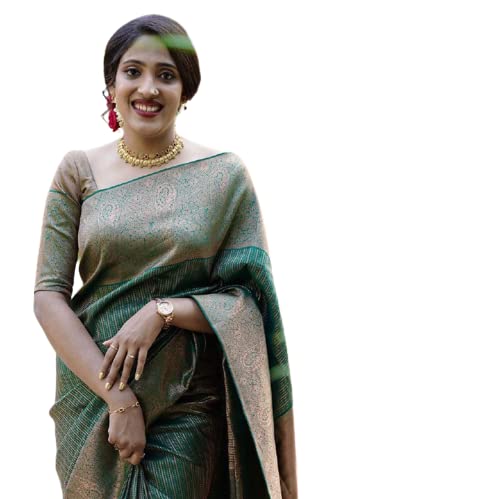 Sari en soie douce pour mariage et cérémonies Flosive Jacquard Zari