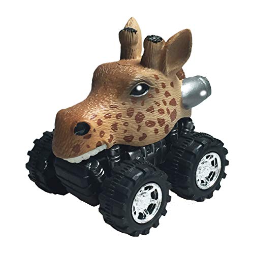 Wild Zoomies - Jirafa de Deluxebase. Camiones Monstruo de Juguete impulsados