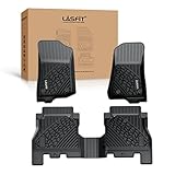 LASFIT Floor Mats Fit for 2018-2023 Jeep Wrangler JL Unlimited 4 Door Only (Not Fit for JK or 4XE),