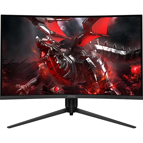 Image of msi MAG27C6F 27-inch 1920 x 1080 (FHD), Rapid VA, Gaming Monitor 180Hz, Adaptive Sync, 0.5ms, HDMI, Display-Port, VESA Mountable, Tilt