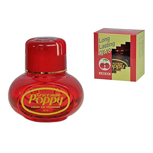 Grace Mate Poppy Désodorisant - Cerise (sans éclairage) pour appartement, camion, voiture 150 ml