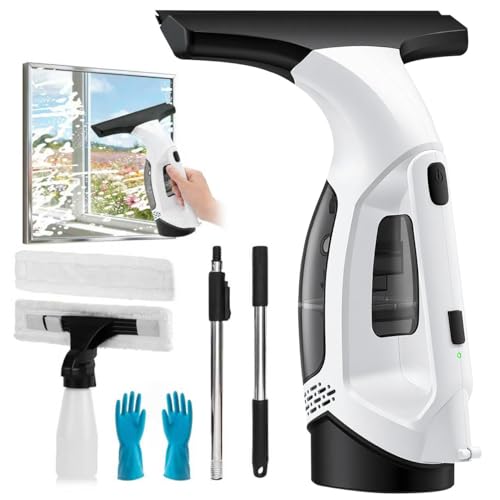 Plubedo Window Vacuum with Pole