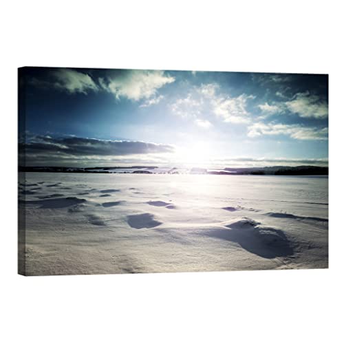 Tableau nature luminescent DCL048-2 en toile phosphorescente 80x120 cm