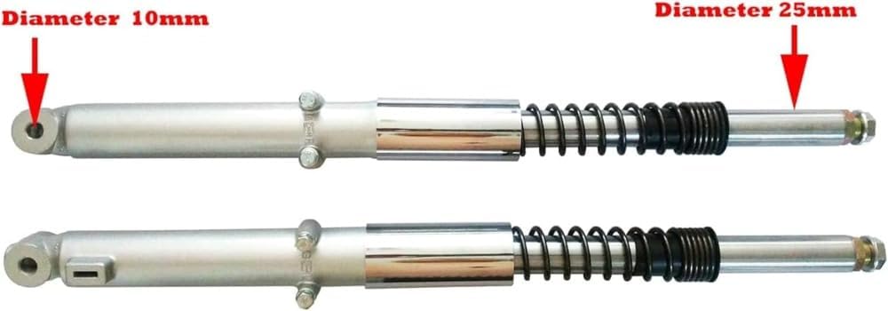 Front Forks Shocks Fork Set Assembly Suspension Compatible with Honda CT70 CT 70 70cc