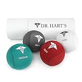 Dr. Hart's Hand Exercise Stress Balls - For Grip Strengthening Workout/Hand Recovery and Deep...
