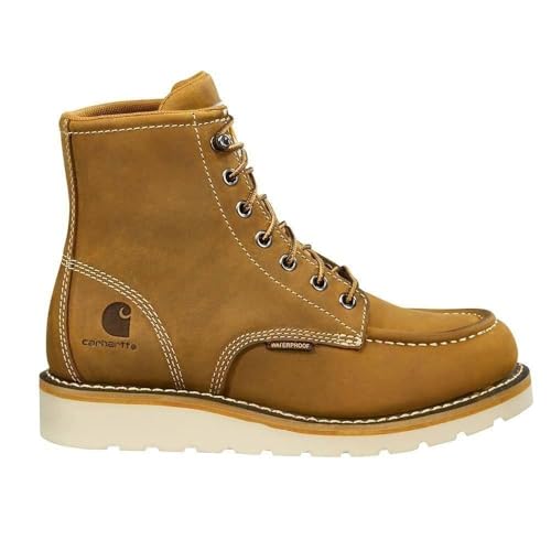 Bottines compensées en cuir Carhartt imperméables pour femme bout souple 6.5 W