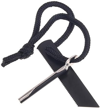 RavTech(TM) Outdoor Survival Magnesium Flint Stone Key Bar Fire Maker Starter Survival Kit for Camping