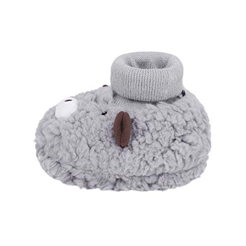 IPENNY Non-Slip Newborn Socks Cute Sheep Baby Warm Soft Fleece Booties for 0-12 Months4