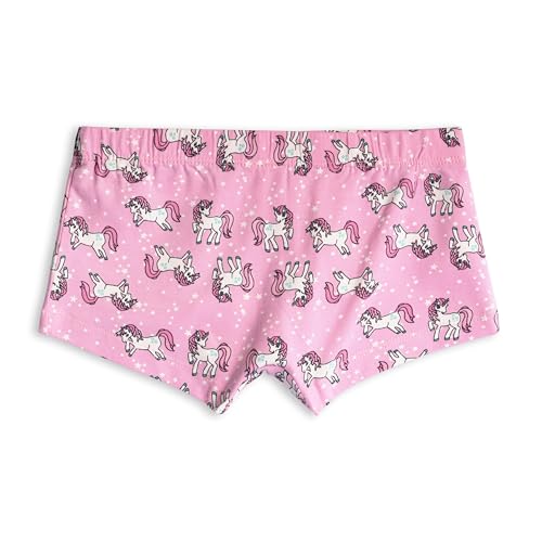 Image of Real Basics Girls Cotton Boxer Boyshorts Panties Underwear for Kids (Multicolor) Pack of 3