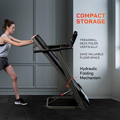 image for Lifepro Pacer Folding Treadmill for Home - Smart Motorized Portable Tr
