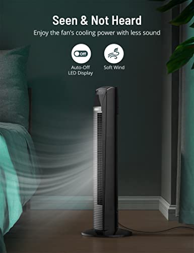PARIS RHÔNE Oscillating Quiet Tower Fan #TOP29