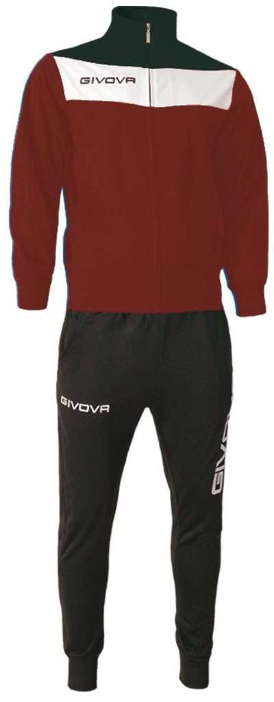 Givova, anzug spielfeld, granat/schwarz, 3XL