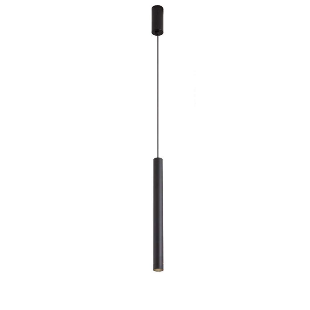Plafonnier suspendu LED noir moderne pour éclairage de bar