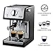 De'Longhi 15-Bar Pump Espresso Machine with Milk Frother & Temperature Control - Compact Home Barista Coffee Maker for Espresso, Latte, Cappuccino & Iced Coffee, Easy to Clean Design