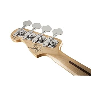 FENDER 0141032305 Steve Harris Precision Bass touche en érable pour guitare électrique – Olympiques Blanc - Les Beatles, Paul McCartney, John Lennon, RIngo Starr, George Harrison FENDER 0141032305 Steve Harris Precision Bass touche en érable pour guitare électrique – Olympiques Blanc – Image 6