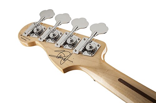 FENDER 0141032305 Steve Harris Precision Bass touche en érable pour guitare électrique – Olympiques Blanc - Les Beatles, Paul McCartney, John Lennon, RIngo Starr, George Harrison FENDER 0141032305 Steve Harris Precision Bass touche en érable pour guitare électrique – Olympiques Blanc – Image 7