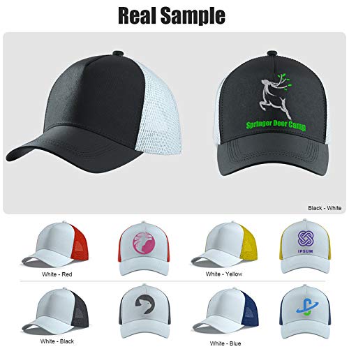 Cappello da Baseball Personalizzato,ad Asciugatura Rapida e Traspirante,con Testo Stampato o Foto Logo Personalizzata