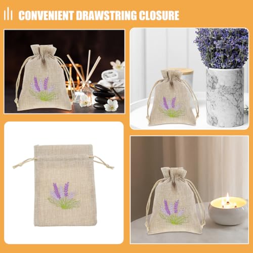 Outanaya 6pcs Bolsas de Sachet de Lavanda para Almacenaje miniatura 7