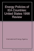 Energy Policies of United States 1998 Review 9264161457 Book Cover