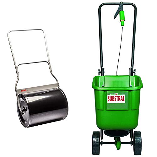 AL-KO Gartenwalze GW 50, 50 cm Arbeitsbreite, Gewicht mit Sandfüllung 120 kg oder mit Wasser 72 kg,â€¦ – Miniatur