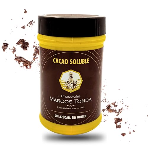 Chocolates Marcos Tonda – Cacao Puro En Polvo | Cacao En Polvo De 500g | Chocolate Negro Desayuno | Chocolate Sin Azucar | Chocolate A La Taza Desde 1793