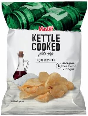 Master Kettle Cooked Sea Salt Vinegar Potato Chips 170 g