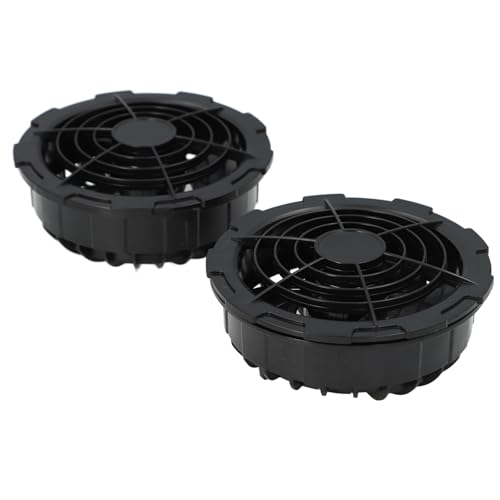 Cooling Vest Fan with Brushless Motor, 2 Pcs, Low Noise, air Conditioned Clothes Fan, Includes Dc Power Cable (12v), Ideal for Cooling and Comfort.