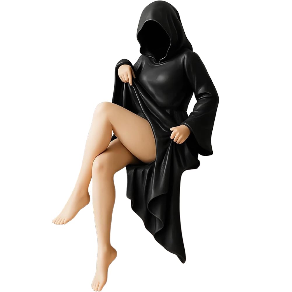 Jiumaocleu Anime Mysterious Statue Figure - 10CM Mysterious Bookshelf Sculpture Figurine PVC Decorations Desktop Ornaments