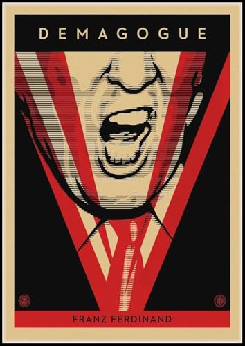 Shepard Fairey Poster Street Graffiti Démagogue Tableau Toile Déco Murale Vintage 40x60cm