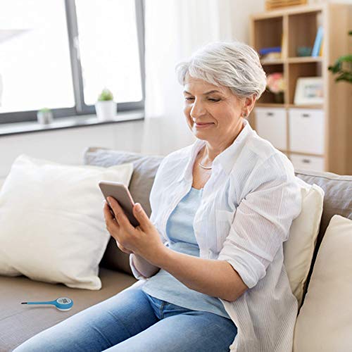 Kinsa Quickcare Smart Thermometer For Fever - Digital Medical Baby, Kid And Adult Termometro - Accurate, Fast, Fda Cleared Thermometer For Oral, Armpit Or Rectal Temperature Reading #TOP6