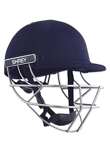 Casque de cricket Shrey Classic Steel idéal pour matchs et entraînements