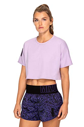 Crop tee Mizuno Ronda Rousey femme haut sport karaté entraînement fitness