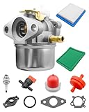HUQUZN Carburetor Carb with Filter Spark Plug Fit for Coleman Powermate PM0401850 Pulse 1850 1500 Watt Generator