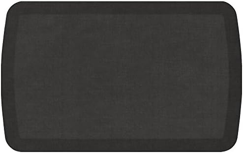GelPro Anti Fatigue Ergonomic Gel & Foam Floor Standing Comfort-Non Slip Cushioned Kitchen Mat or Standup Desk Pad, 20 x 32 x 5/8", Woven Thunder Grey