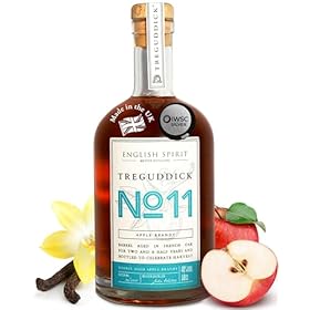 Buy Treguddick Apple Brandy 50 cl – Crisp Fresh Apples, Oak Barrel Aged, Perfect for Lovage Cordial Mixers – Treguddick