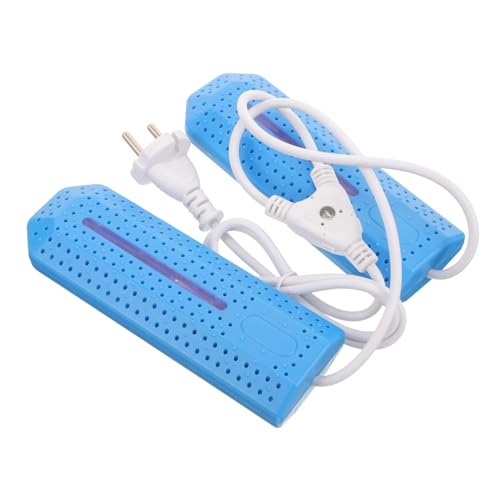 Secador de zapatos desodorante portátil con luz doble para calzado y botas