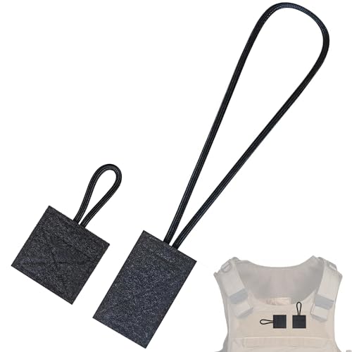 Ezcora Radio Mic Holder Keeps Mic in Place for Police Law Enforcement, Police Radio Microphone Holder Mic Clip for Vest Accessories