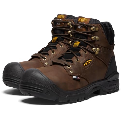 KEEN Utility Men's Independence 6" Composite Toe Internal Metatarsal Guard Waterproof Work Boot4