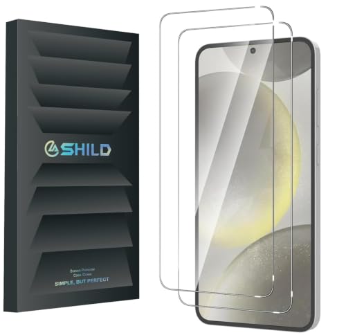 Image of Uyiton Tempered Glass Screen Protector Compatible with Samsung Galaxy S26 | Pack of 2 | 9H Hardness | HD Clear | Fingerprint Unlock Compatible | Bubble-Free Installation | Case Friendly