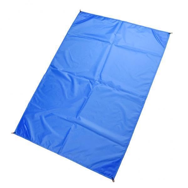 ATORSE 3xWaterproof Foldable Camping Blanket Outdoor Picnic BBQ Mat 100x140cm Blue|Mattresses & Pads-image-32