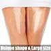 WOLAIYE Thigh Inner Anti Chafing Sticker,Thighs Prevention Anti Friction Pad,Invisible Thigh Tapes Chafe,Transparent Protection Skin Patches-10PCS
