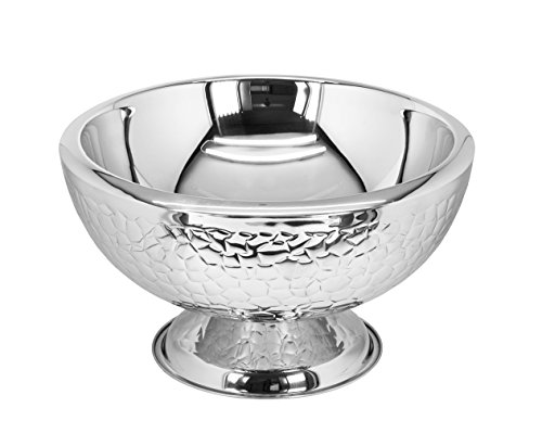 Edzard Secchiello per Spumante Capri, Acciaio pregiato, Altezza 24 cm, ø 43 cm (Secchiello per Vino, Champagne e Bottiglia) - immagine 3