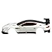 Produktbild [Fernbedienung Spielzeugteile] RC Car Shell Aston Martin Karosserie 98 mm kompatibel mit 1/28 WLtoys K969 Iw02 Iw04M HGD1 Mini-Q Kyosho Mini-Z AWD MA020 MR03 - sievironmentell freundliche Materialien